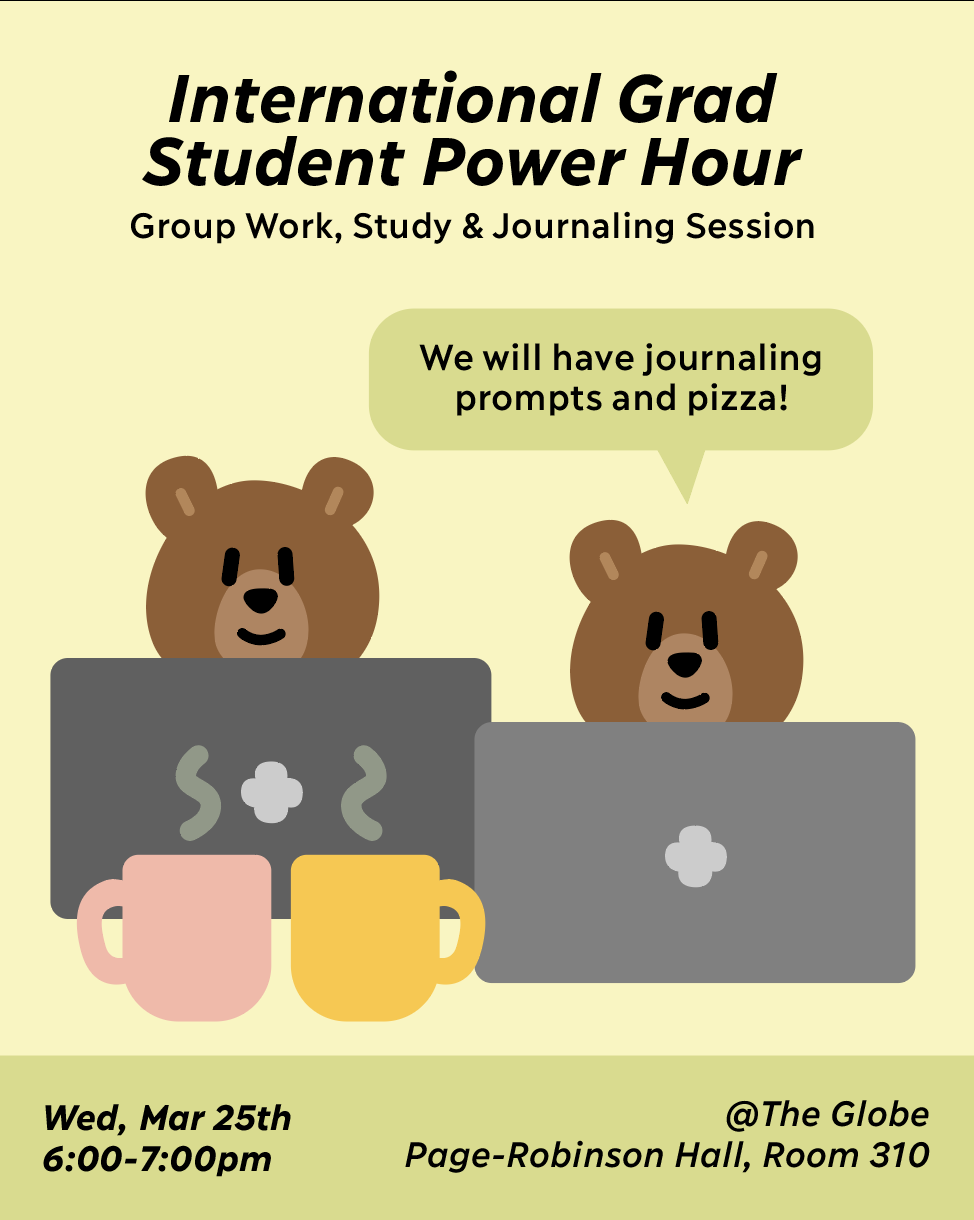 International Graduate Event - Power hour 